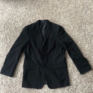 Boys Chaps black dress coat size 20